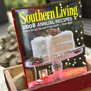 Southern Living Hardback Cookbook with Red Cover